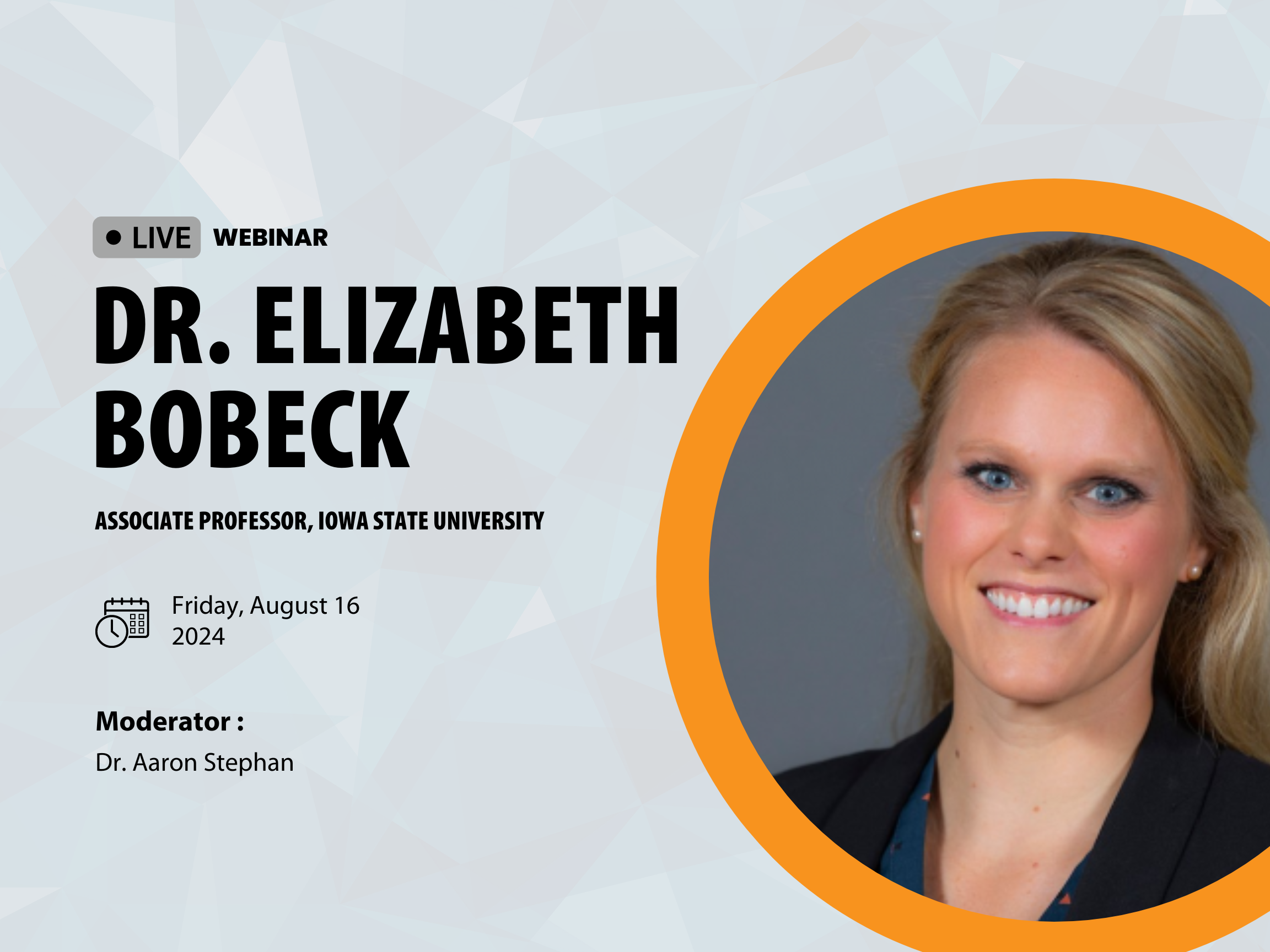 Upcoming Webinar with Dr. Elizabeth Bobeck: Lighting as an environmental enrichment