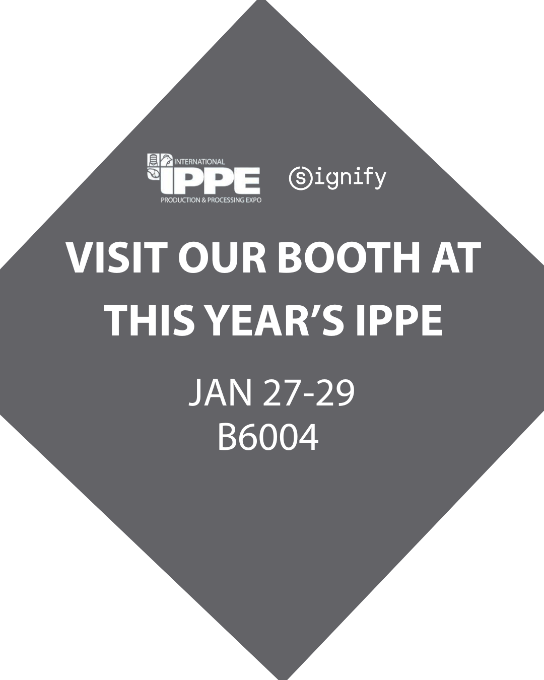Visit our Booth at IPPE 2026