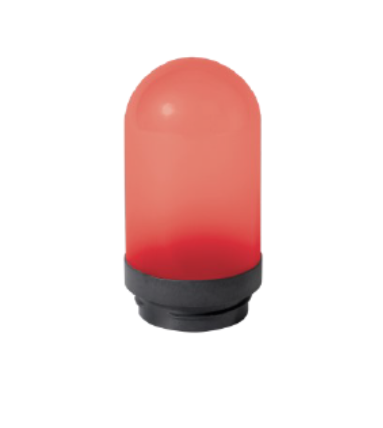 KGL-84-RED cover glass with 84mm standard thread diameter