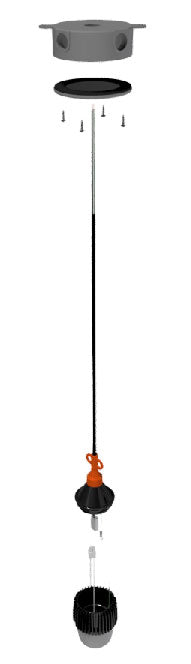 DOME drop cord 2m
