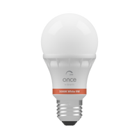 9W ONCE White LED 5000K — Front