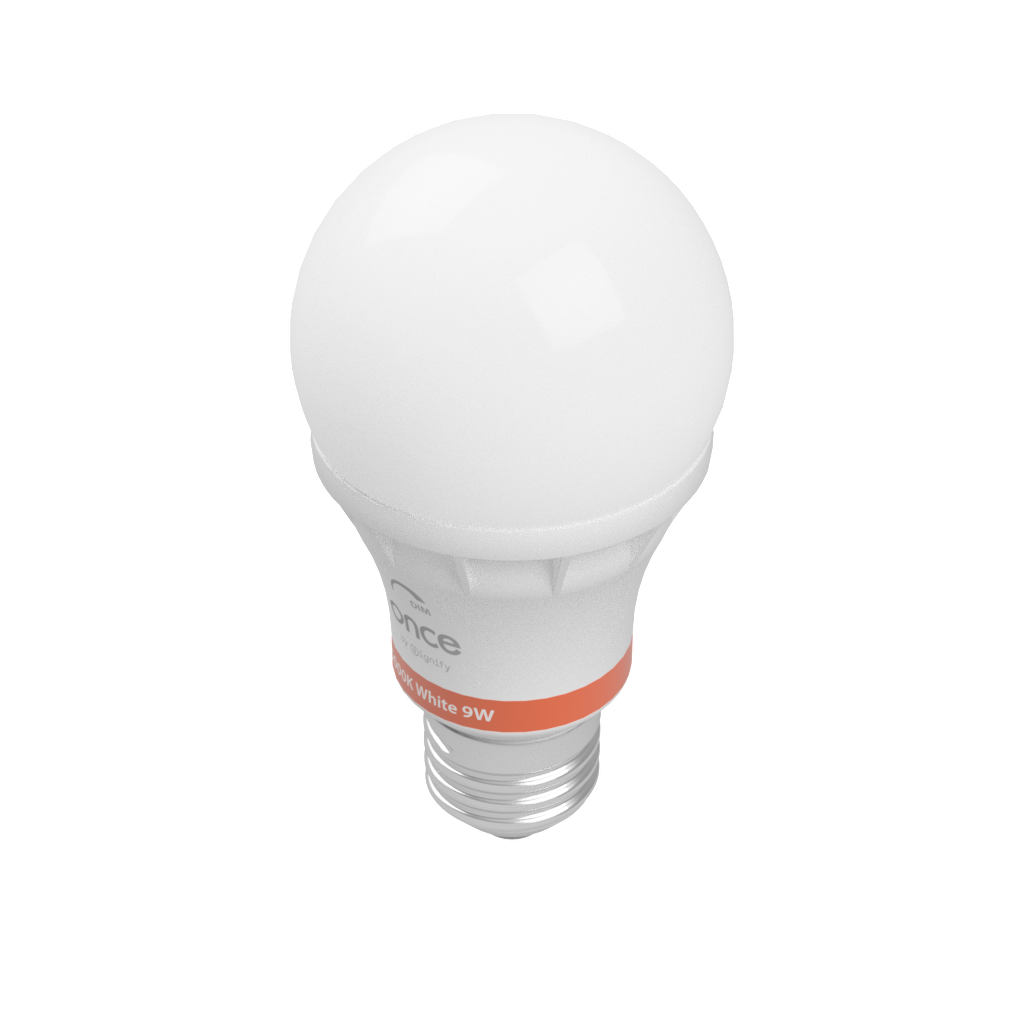 9W ONCE White LED 5000K — Iso