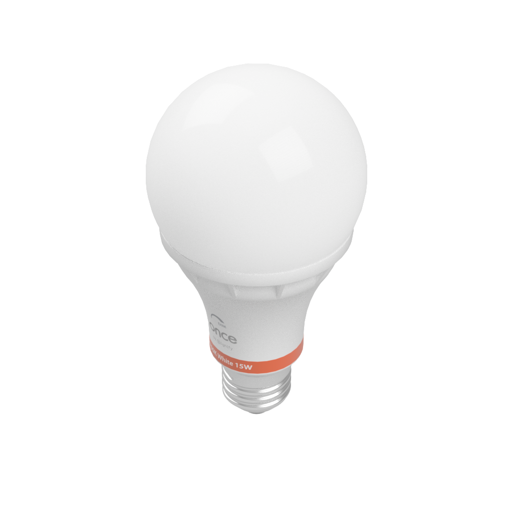 Once 2700K White 15W Dimmable 120VAC — Iso